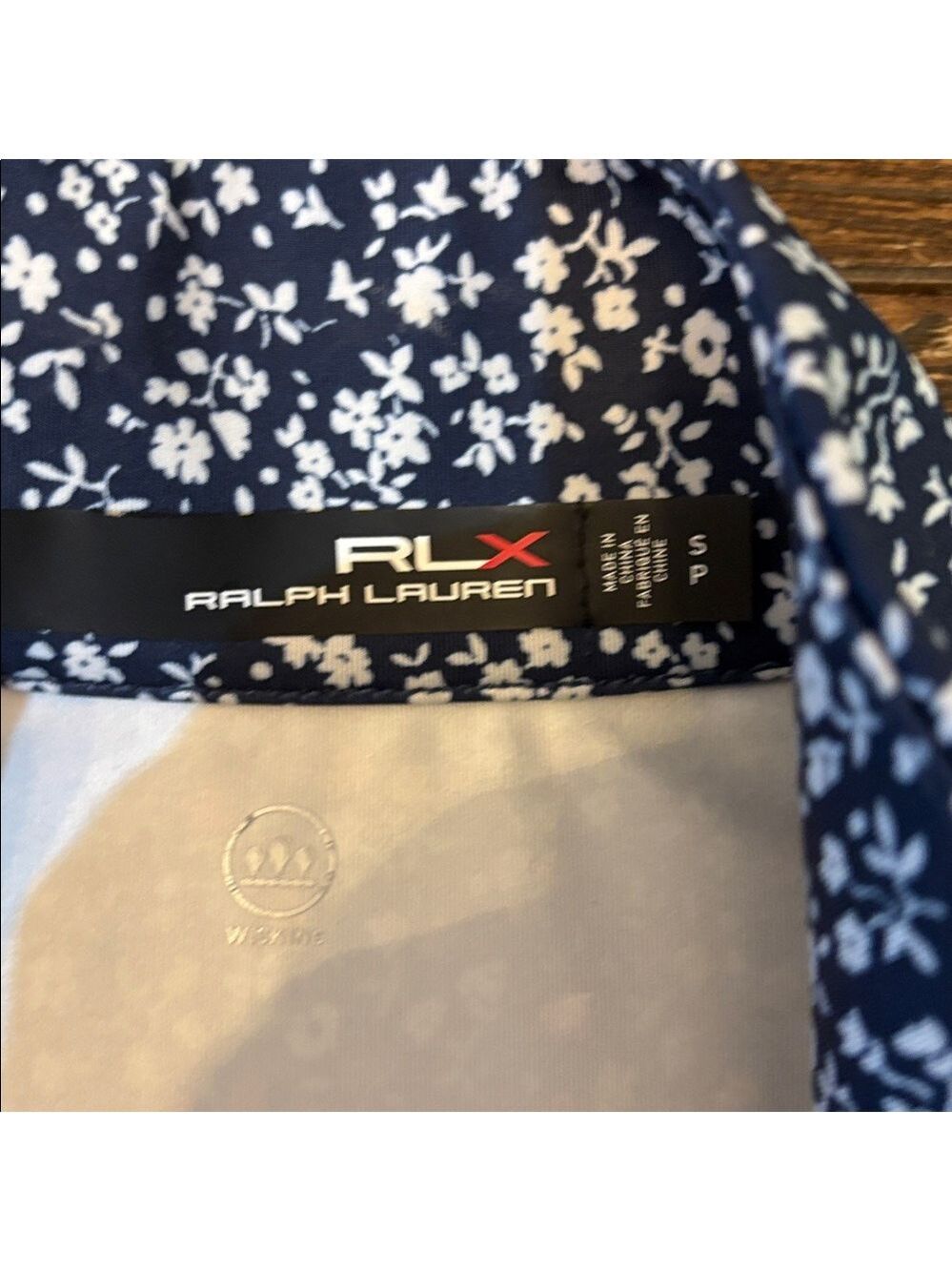 RLX Ralph Lauren Golf Dress Navy Floral Print Performance Small Small - Picture 8 of 11